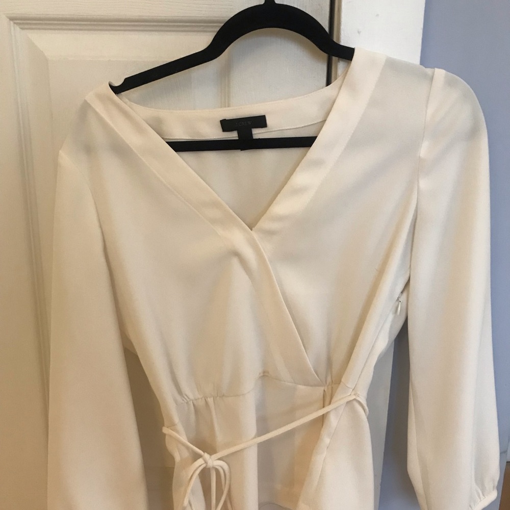 J. Crew wrap top